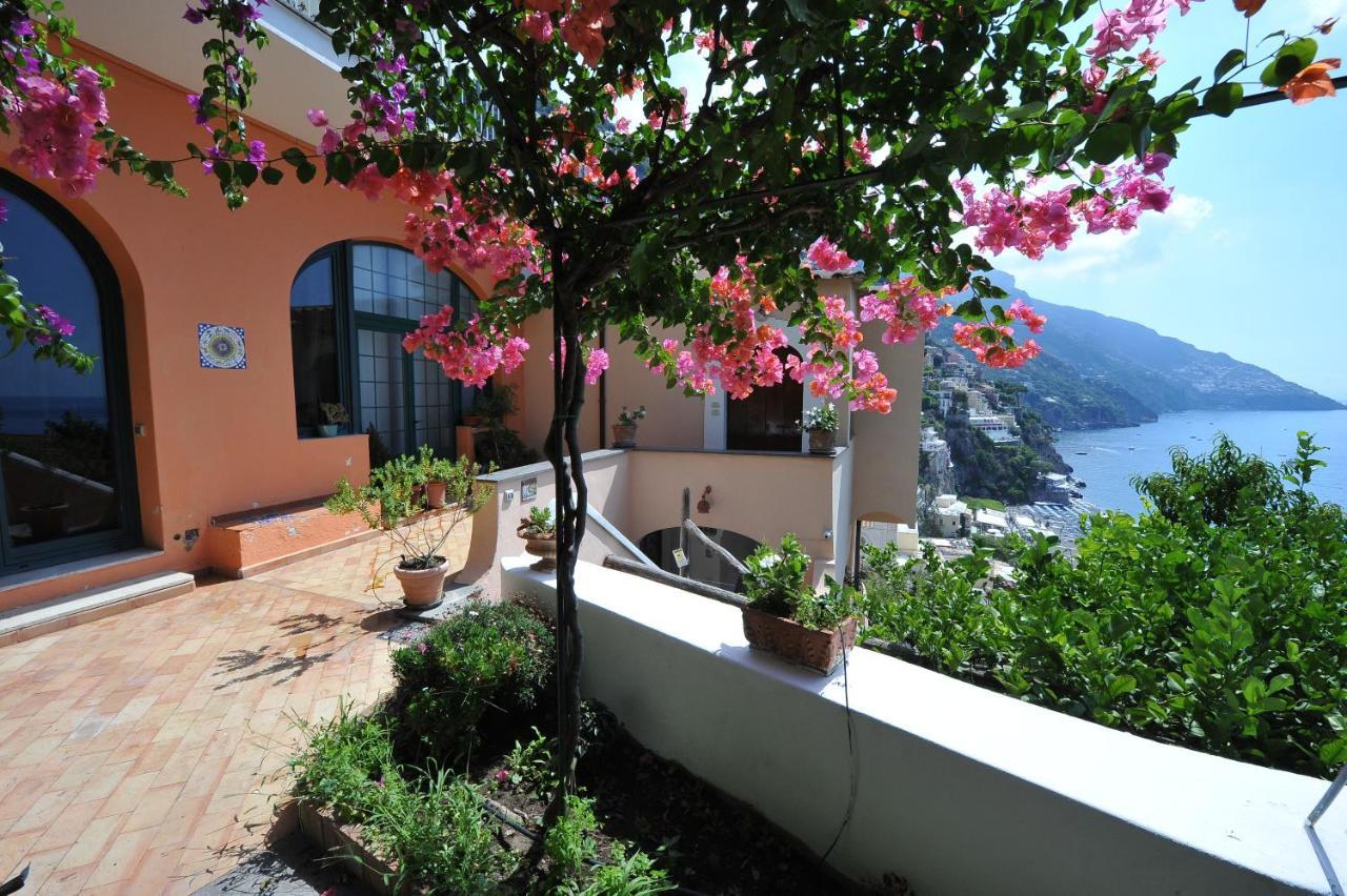 Casa Patty...Breath-Taking View! Leilighet Positano Eksteriør bilde