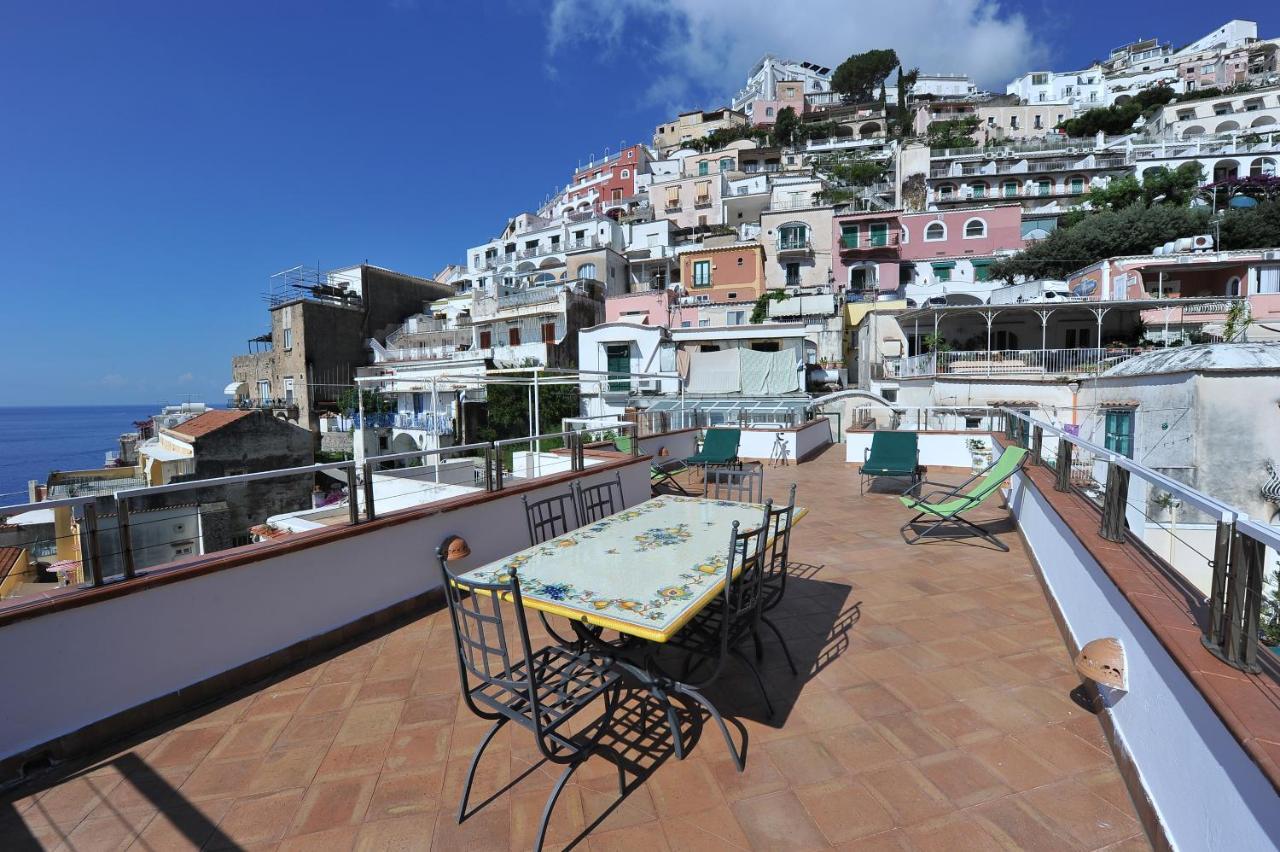 Casa Patty...Breath-Taking View! Leilighet Positano Eksteriør bilde