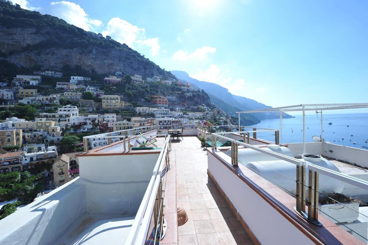Casa Patty...Breath-Taking View! Leilighet Positano Eksteriør bilde