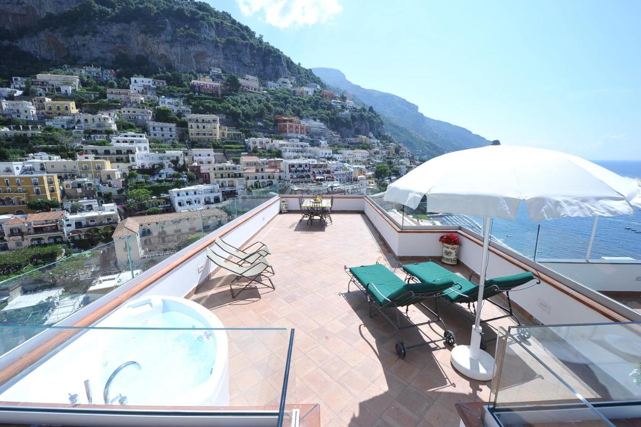 Casa Patty...Breath-Taking View! Leilighet Positano Eksteriør bilde
