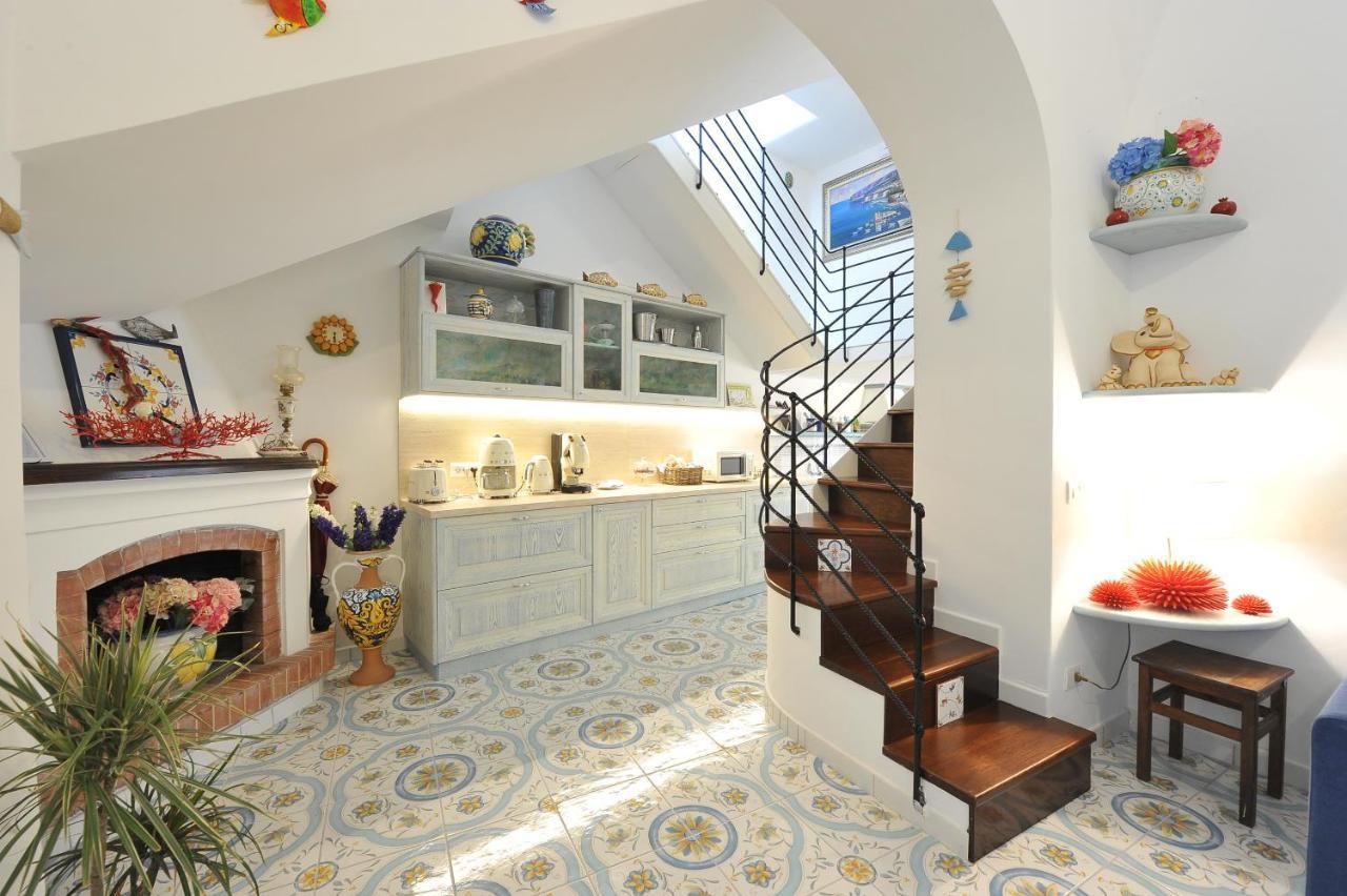 Casa Patty...Breath-Taking View! Leilighet Positano Eksteriør bilde
