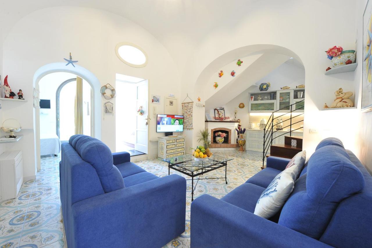 Casa Patty...Breath-Taking View! Leilighet Positano Eksteriør bilde
